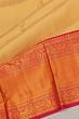 Kanchipuram Silk Brocade Cream Saree