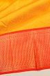 Kanchipuram Silk Brocade Yellow Saree