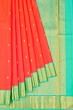 Taranga Kanchi Silk Butta Dual Tone Pink And Orange Saree