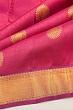 Kanchipuram Silk Jacuqard And Butta Purple Saree