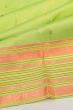 Kanchipuram Silk Butta Lime Green Saree