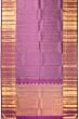 Kanchipuram Silk Brocade Purple Saree