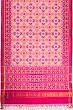 Patan Patola Silk Double Ikat Baby Pink Saree