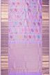 Kanchipuram Silk Brocade Lavender Saree