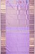 Kanchipuram Silk Brocade Lavender Saree