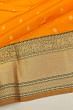 Taranga Kanchi Silk Butta Mustard Yellow Saree