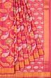 Uppada Silk All Over Jamdani Pink Saree