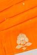 Banarasi Katan Silk Butta Orange Saree