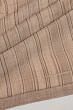 Tussar Vertical Lines Brown Saree