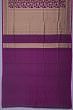 Banarasi Silk Shikargah Jaal Purple Saree