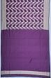 Banarasi Silk Jaal Purple Saree