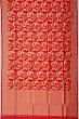 Banarasi Silk Brocade Red Saree