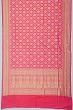 Banarasi Silk Jaal And Butta Pink Saree