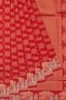 Banarasi Silk Brocade Red Saree