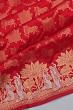 Banarasi Silk Brocade Red Saree