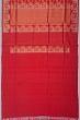 Banarasi Silk Brocade Red Saree