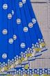 Banarasi Silk Butta Blue Saree