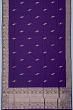 Banarasi Silk Butta Violet Saree