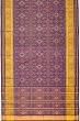 Rajkot Patola Silk Ikat Purple Saree