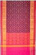 Rajkot Patola Silk Ikat Purple Saree