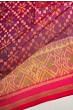 Rajkot Patola Silk Ikat Purple Saree