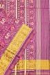 Rajkot Patola Silk Ikat Purple Saree