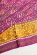 Rajkot Patola Silk Ikat Purple Saree