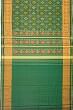 Rajkot Patola Silk Ikat Dark Green Saree