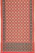 Patan Patola Silk Double Ikat Chokta Bhat Red Saree