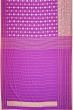 Banarasi Silk Butta Violet Saree