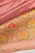 Banarasi Silk Butta Pink Saree