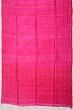 Organza And Jute Butta Rani Pink Saree