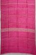 Organza And Jute Butta Rani Pink Saree