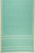 Phulia Cotton Butta Sea Green Saree