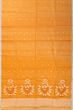 Dhakai Kora Organza Jamdani Butta Orange Saree