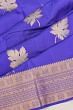 Taranga Kanchi Silk Butta Royal Blue Saree