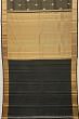 Taranga Kanchi Silk Horizontal Lines And Butta Black Saree