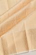 Taranga Kanchi Silk Brocade White Saree