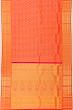 Taranga Kanchi Silk Brocade Pink And Orange Saree