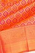 Taranga Kanchi Silk Brocade Pink And Orange Saree