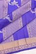 Kanchipuram Silk Brocade Royal Blue Saree