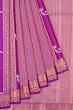 Taranga Kanchi Silk Brocade Violet Saree