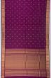 Classic Kanchipuram Silk Butta Purple Saree