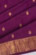 Classic Kanchipuram Silk Butta Purple Saree