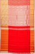 Kanchipuram Silk Brocade Red Saree