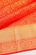 Taranga Kanchi Silk Brocade Red Saree