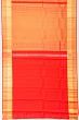 Taranga Kanchi Silk Brocade Red Saree