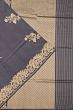 Banarasi Silk Butta Elephant Grey Saree