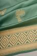 Banarasi Silk Butta Pastel Green Saree