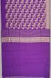 Banarasi Silk Jaal Purple Saree